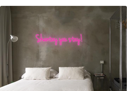 Custom text: Shantay you stay!